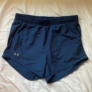 navy blue under armor athletic shorts!